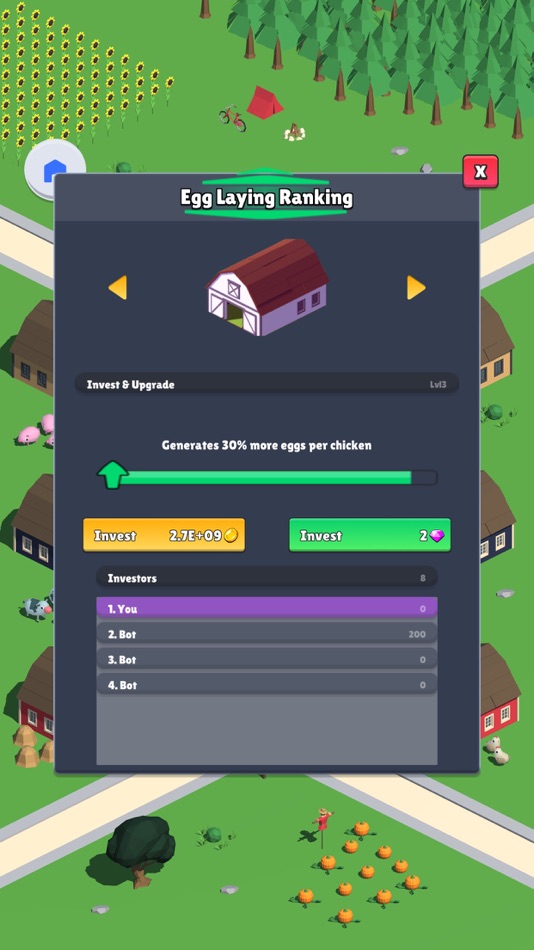 #4. Idle Farm: Farming Simulator (iOS) 由: Texas PFCG Aplicativos Ltda