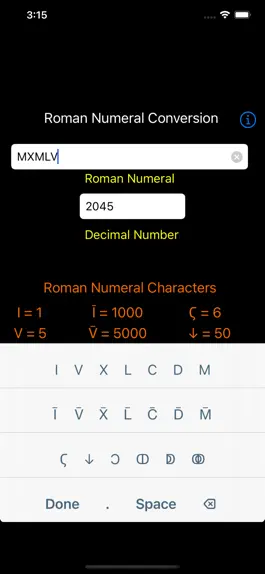 Game screenshot Roman Numeral Conversion apk