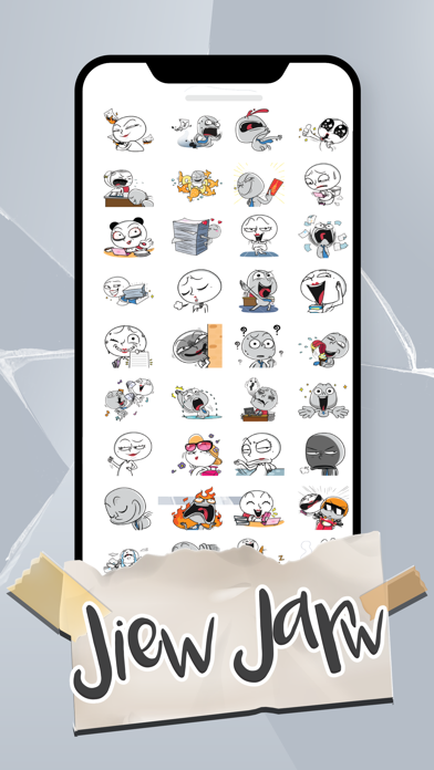 Screenshot #3 pour JiewJarw Office Sticker