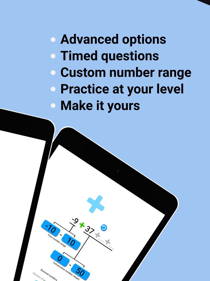 Matix mental math training