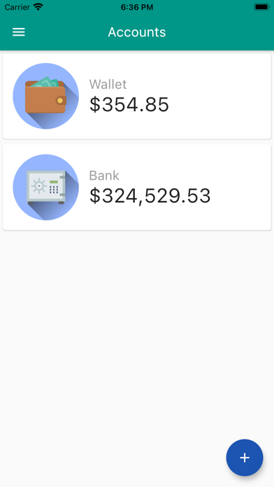 SimpleMoney - Personal finance Screenshot