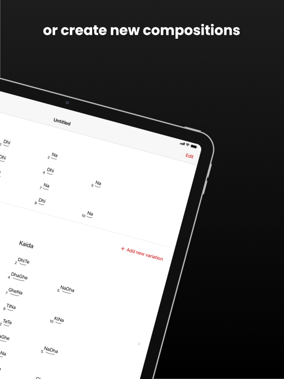 Paltas iPad screenshot 3 - Music app