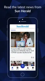 biloxi sun herald news iphone screenshot 1