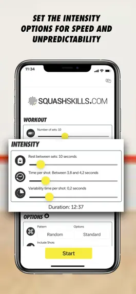 Game screenshot SquashSkills Ghosting apk