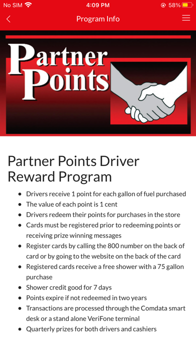 Partner Points Rewards screenshot 3