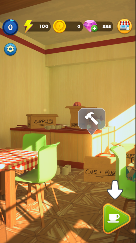 #5. Merge: Cafe Story (iOS) 由: HippoTap, LLC
