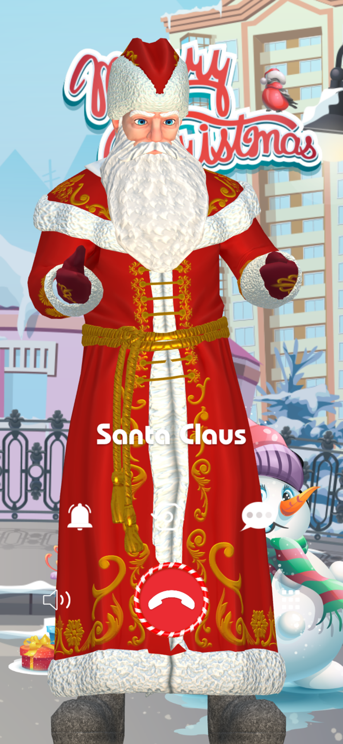 santa claus xmas call