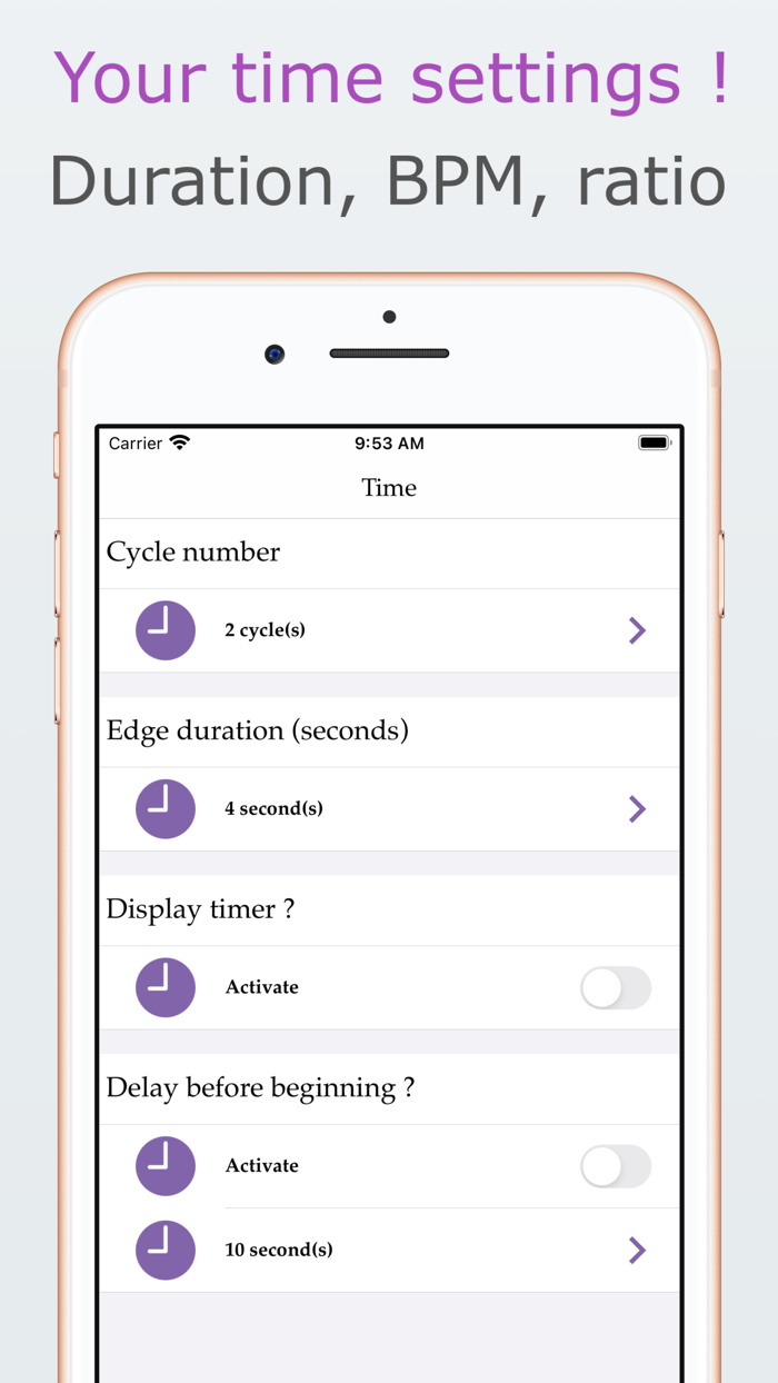 Box breathing assistant