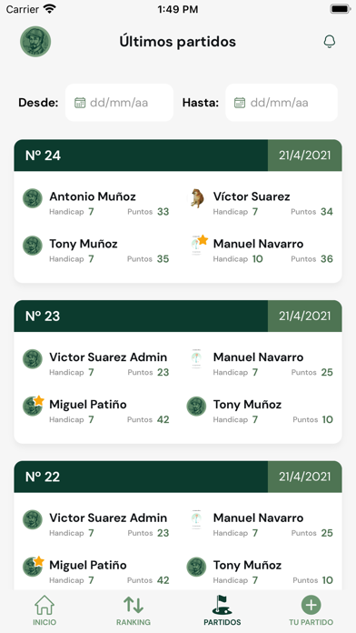 La Peña de Honorio Screenshot