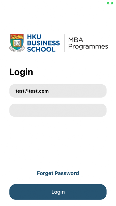 HKU MBA Screenshot