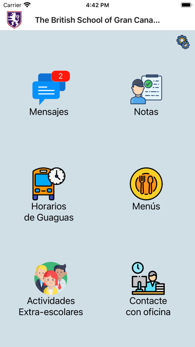 BSGC Parents Screenshot