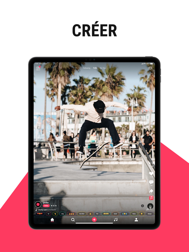 ‎Triller-Social Video Streaming Capture d'écran