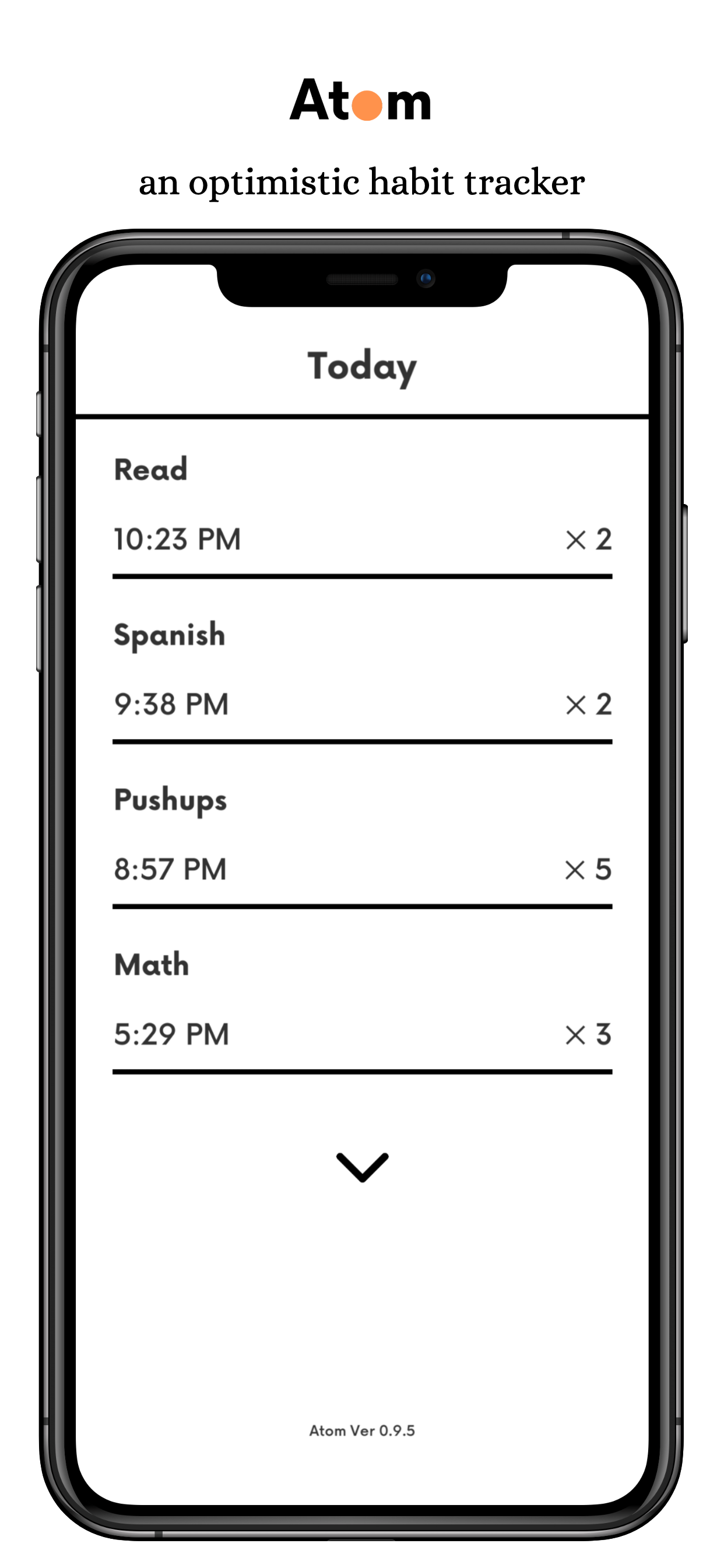 Atom - Habit Tracker