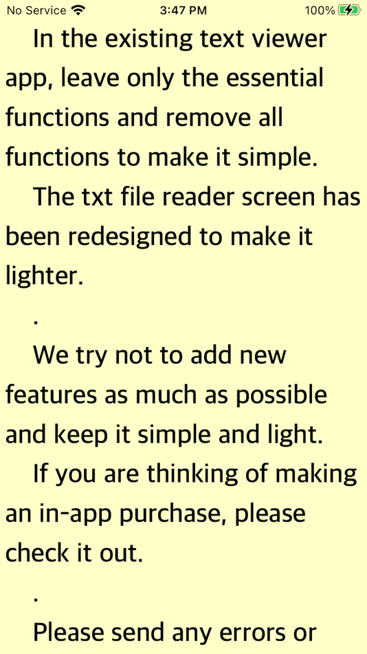 #1. TxtBook - Slim TXT Reader (iOS) 由: kim juyoung