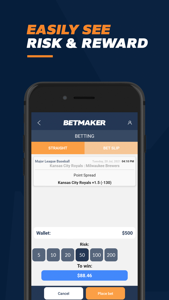 BetMaker™ Sports Betting App