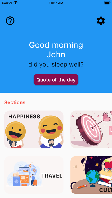 BePos: quotes every day Screenshot