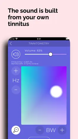 Game screenshot Pauze your tinnitus hack