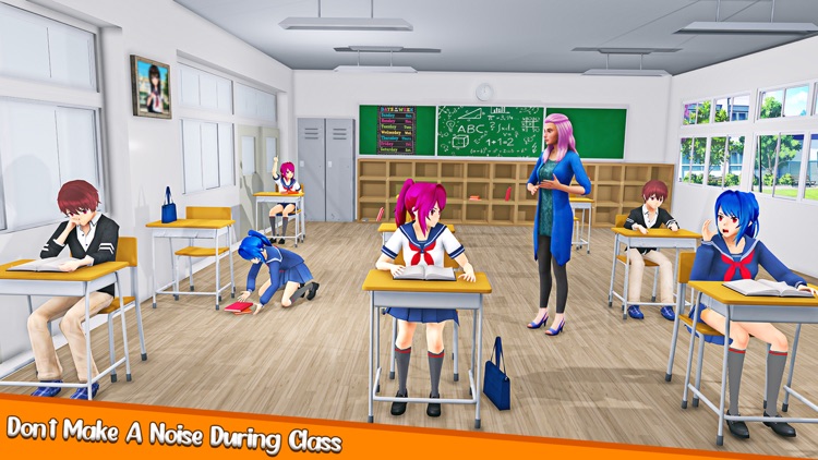 Anime School Girl Yandere Sim