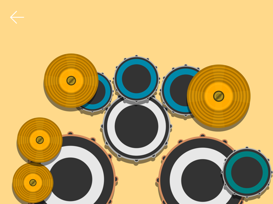 Screenshot #6 pour Drum Set - Real Drum Simulator