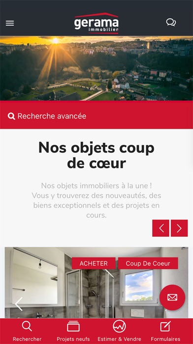GERAMA Immobilier Screenshot