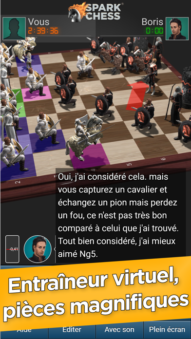 Télécharger SparkChess Lite pour iPhone / iPad sur l'App Store (Jeux)