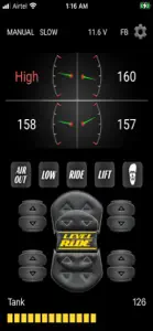 Level Ride Air Suspension screenshot #3 for iPhone