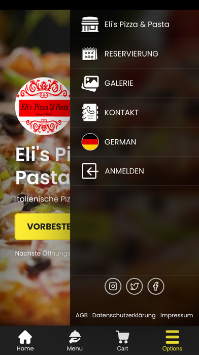 Eli's Pizza & Pasta Screenshot
