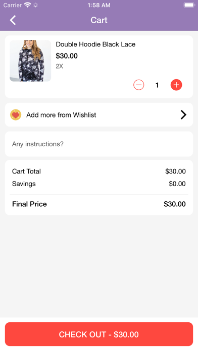 Birch House Marketplace Screenshot