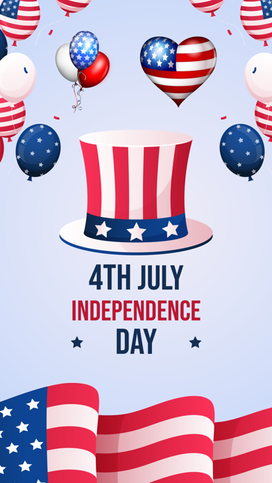 4th July Stickers Screenshot