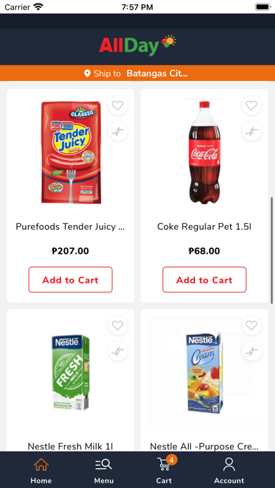 AllDay Supermarket Screenshot