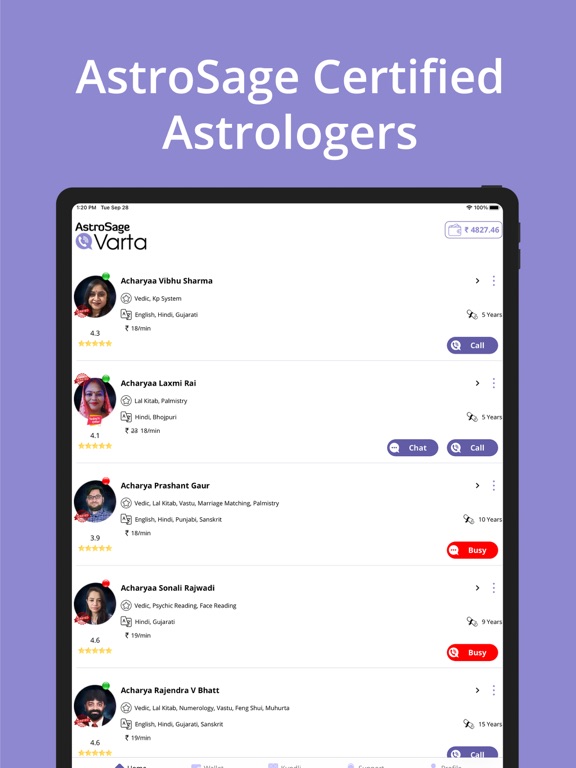 Screenshot #5 pour Kundli: Astrologer Chat & Call