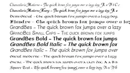 calligraphic fonts mobile iphone screenshot 3