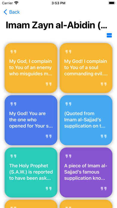 Imam Zayn al-Abidin (a.s) Screenshot