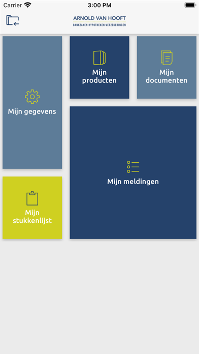 Arnold van Hooft Adviseurs Screenshot