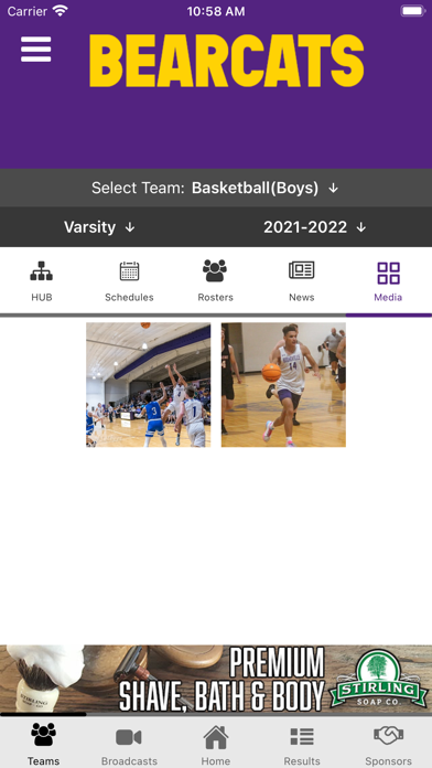 Booneville Bearcats Athletics Screenshot