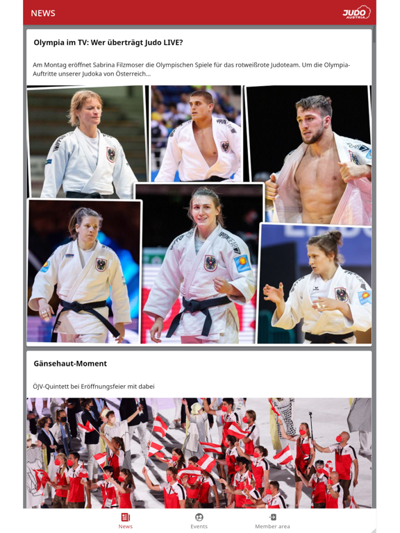 Screenshot #4 pour JudoAustria App