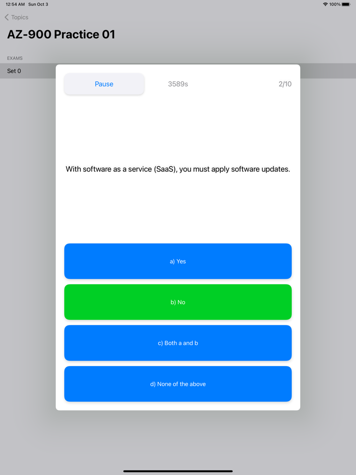AZ-900 Practice Exam