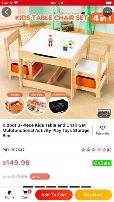 Crazysales Online Shopping App Screenshot
