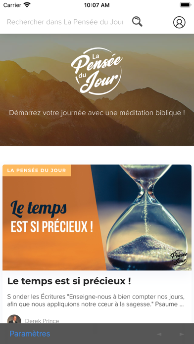 La Pensée du Jour Screenshot