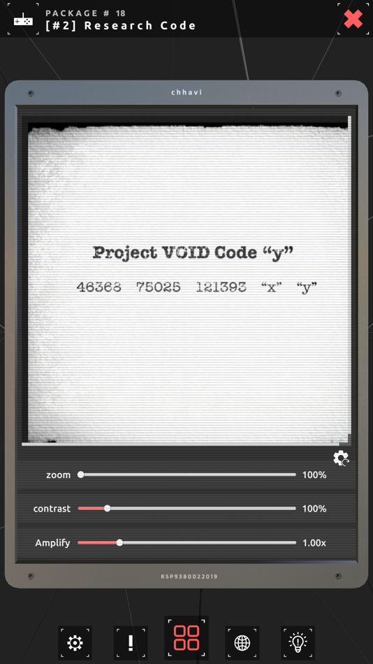 #5. Project VOID 2 - Puzzles (iOS) By: HYBRIONA TECHNOLOGIES LLP
