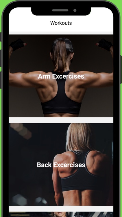 Arm Workout App