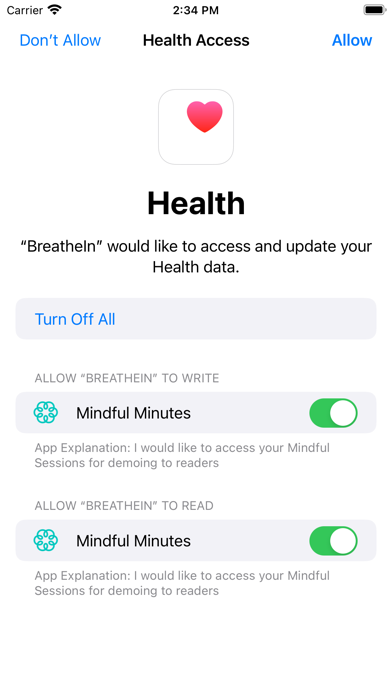 BreatheIn: Calm Breathing Screenshot