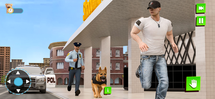 Police Dog Airport Security 3D