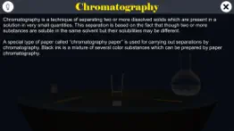 chromatography iphone screenshot 1