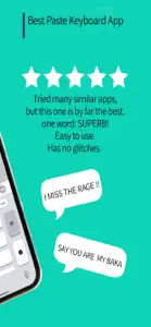 Fast Paste Keyboard screenshot #2 for iPhone