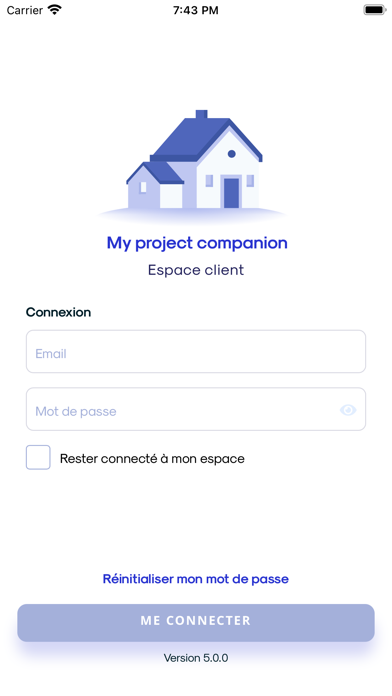 Screenshot #1 pour Client - My Project Companion
