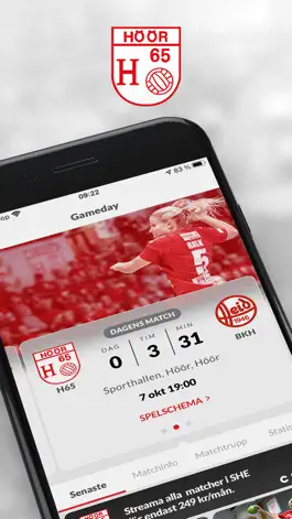 Game screenshot H65 Höör - Gameday mod apk