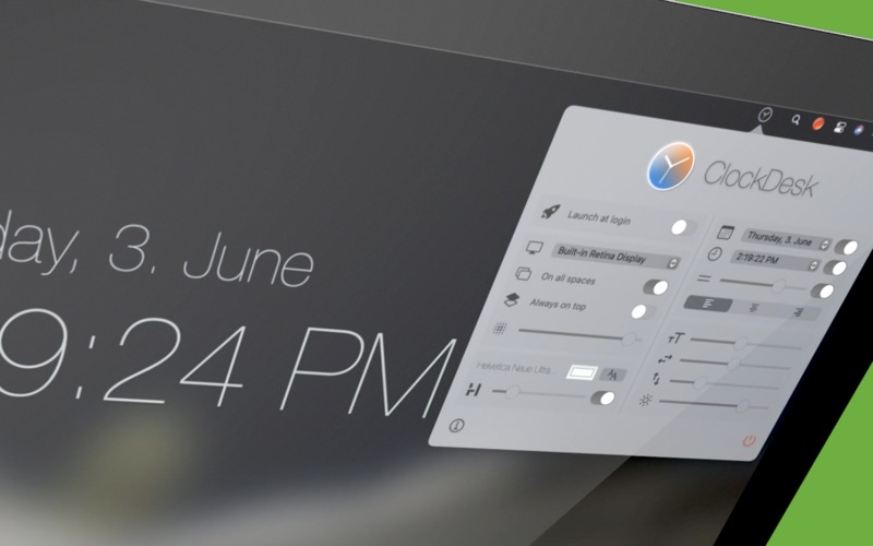 Screenshot #2 pour ClockDesk