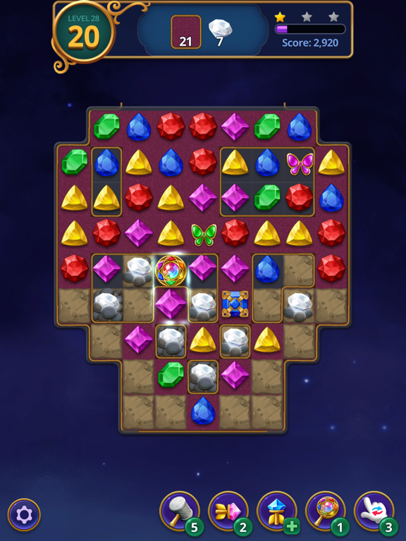 Screenshot #4 pour Jewels Magic : King’s Diamond