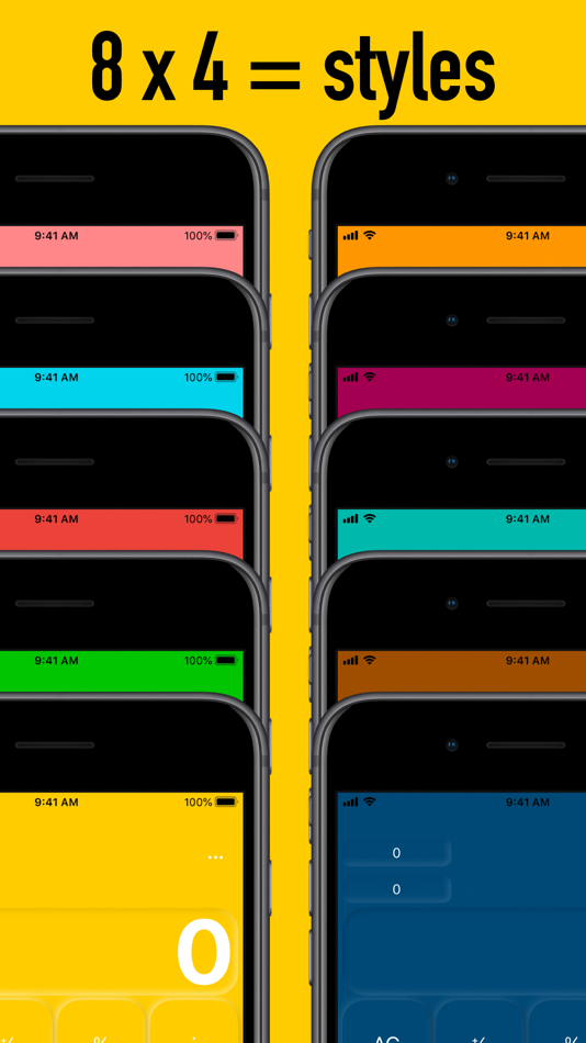 #2. Newmo Calc Pro -Calculator- (iOS) 由: Hikaru Satomi